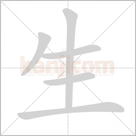 生kanji