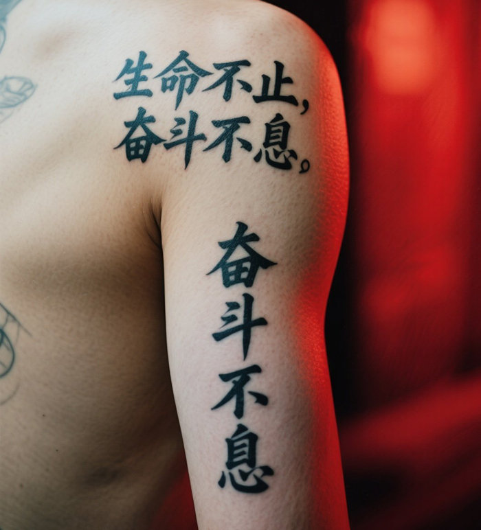 Sleeve Tattoo Man