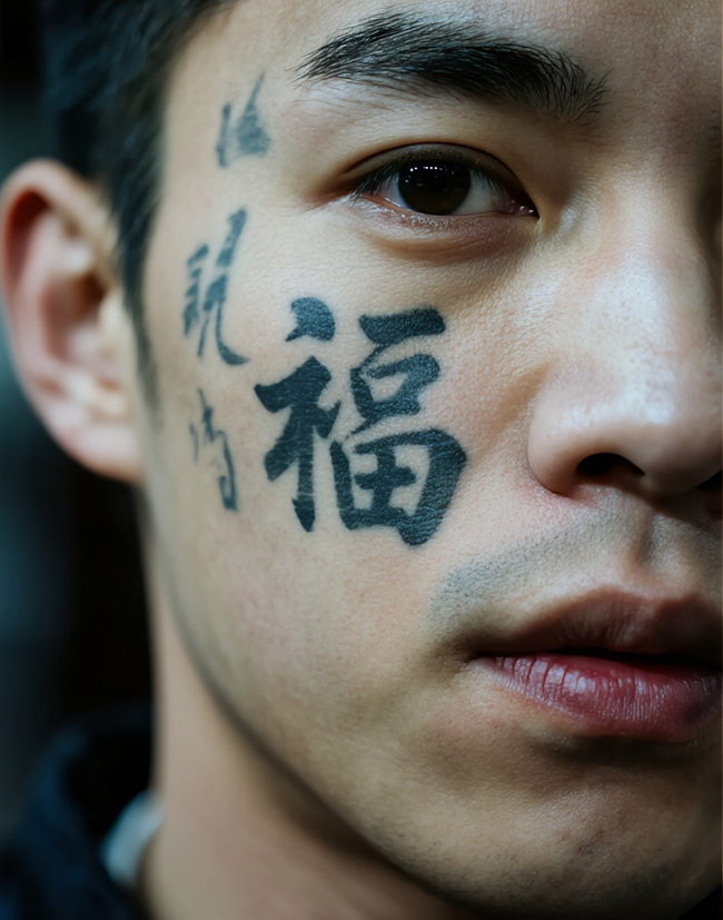 chinese tattoos for females