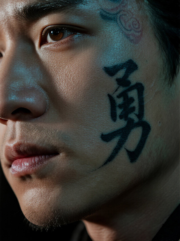 chinese characters tattoo: The Radical Courage of 