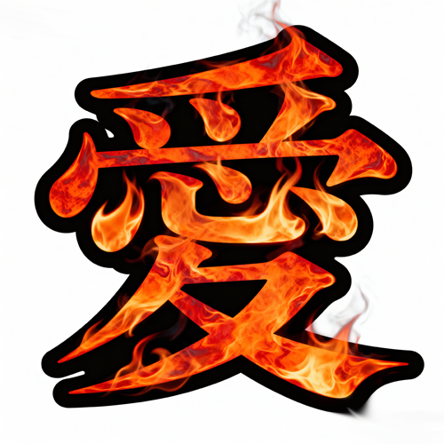 chinese writing for love
